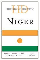 Historical dictionary of Niger
