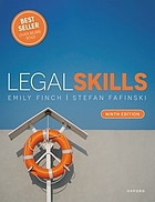 Front cover image for Legal skills