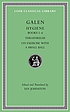 Hygiene Auteur: Claudius Galenus