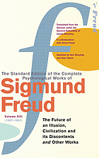 The Standard Edition of the Complete Psychological Works of Sigmund Freud Cover art