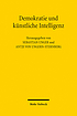 Demokratie und künstliche Intelligenz by Sebastian Unger