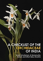 CHECKLIST OF THE ORCHIDACEAE OF INDIA.
