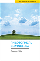 Philosophical criminology