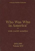 Who was who in America with world notables.