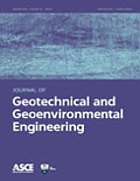 Journal of geotechnical and geoenvironmental engineering.