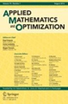 Applied mathematics and optimization : an international journal with applications to stochastics.
