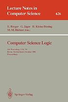 Computer science logic : 7th workshop, CSL '93, Swansea, United Kingdom, September 13-17, 1993 : selected papers