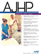 AJHP : American journal of health system pharmacy