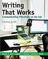 Writing that works : communicating effectively... by Walter E Oliu