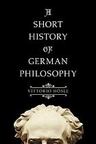 A short history of German philosophy