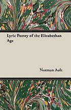 Elizabethan lyrics from the original texts