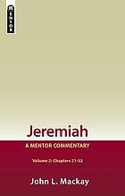 Jeremiah : an introduction and commentary