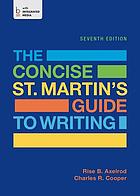 The Concise St Martin S Guide To Writing Book 2015 Worldcat Org