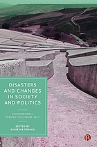  Disasters and Changes in Society and Politics : Contemporary Perspectives from Italy