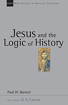 Jesus and the logic of history