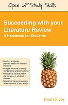 Succeeding with your literature review : a handbook for students