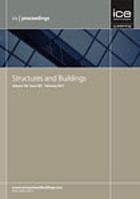 Proceedings of the Institution of Civil Engineers. Structures and buildings.