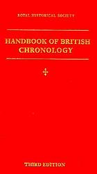 Handbook of British chronology