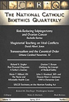 The national Catholic bioethics quarterly.