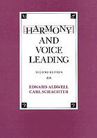 Harmony and voice leading