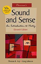 Perrine's sound and sense : an introduction to poetry