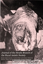 Journal of the Straits Branch of the Royal Asiatic Society.