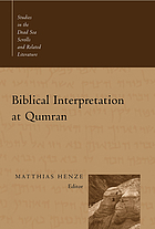 Biblical interpretation at Qumran