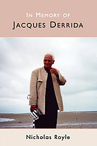 In memory of Jacques Derrida