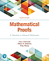 Mathematical proofs a transition to advanced mathematics by Gary Chartrand