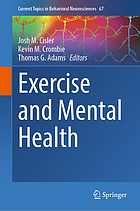 Cover image for the book Exercise and mental health