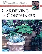 Gardening in containers
