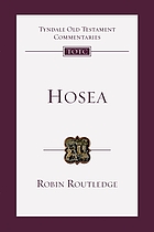 Hosea : an introduction and commentary