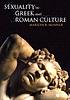 Sexuality in Greek and Roman culture Autor: Marilyn B Skinner