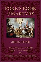 Book of martyrs