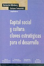 Capital social y cultura claves estratégicas para el desarrollo