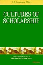 Cultures of scholarship