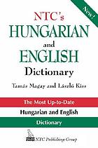 NTC's Hungarian and English dictionary.