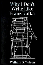 Why I don't write like Franz Kafka
