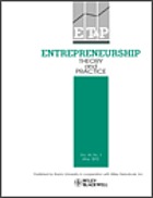 Entrepreneurship theory and practice : ET & P.