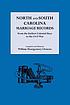 North and South Carolina marriage records from... by  William Montgomery Clemens 