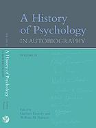 History of Psychology in Autobiography: Lindzey, Gardner: 9780716711209:  : Books