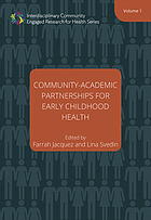 Community-Academic Partnerships for Early Childhood Health.
