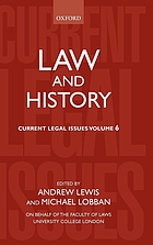 Law and history