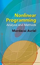 Nonlinear programming : analysis and methods
