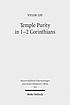 Temple purity in 1-2 Corinthians by  Yulin Liu 