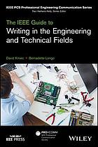 The IEEE guide to writing in the engineering and technical fields