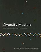 Diversity matters : understanding diversity in schools