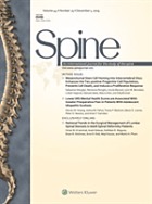 Spine : an international journal for the spine.