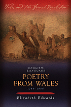 English-language poetry from Wales 1789-1806
