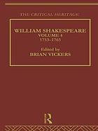 William shakespeare : the critical heritage.